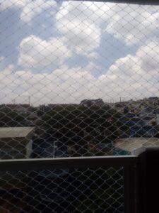 Tela de proteção para muro