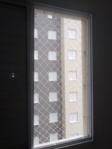 Tela de janela para apartamento